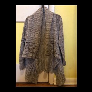 Open sweater/cardigan